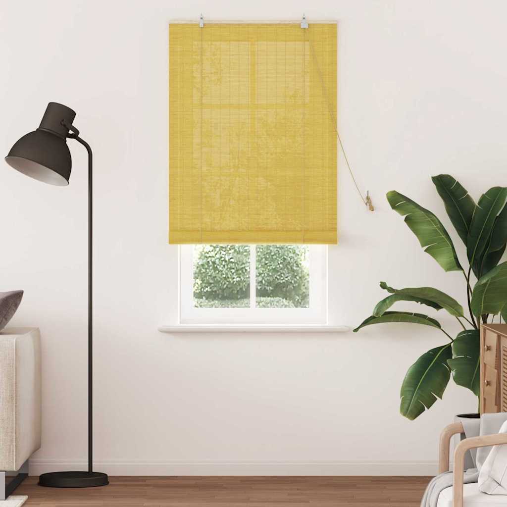 Rullegardin Gul 90 x 220 cm Bambus