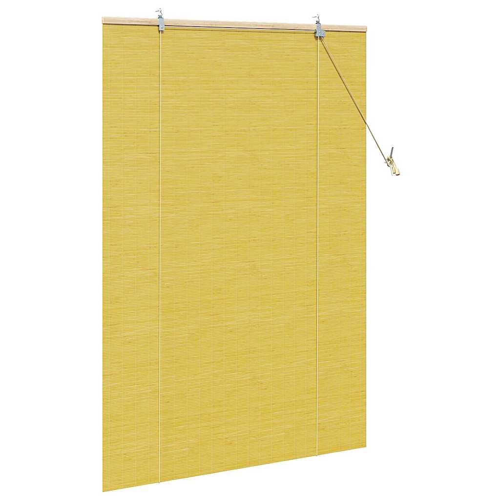Rullegardin Gul 100 x 160 cm Bambus