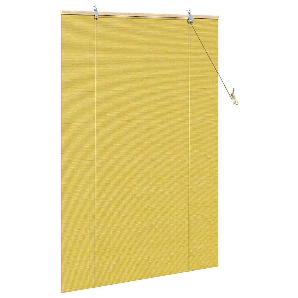 Rullegardin Gul 110 x 160 cm Bambus