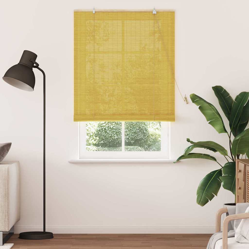 Rullegardin Gul 110 x 220 cm Bambus