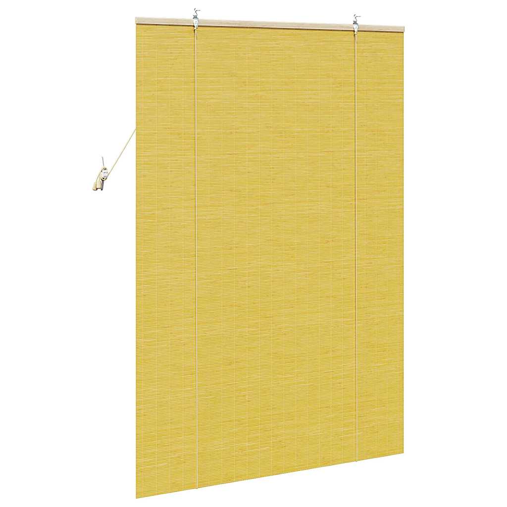 Rullegardin Gul 120 x 160 cm Bambus