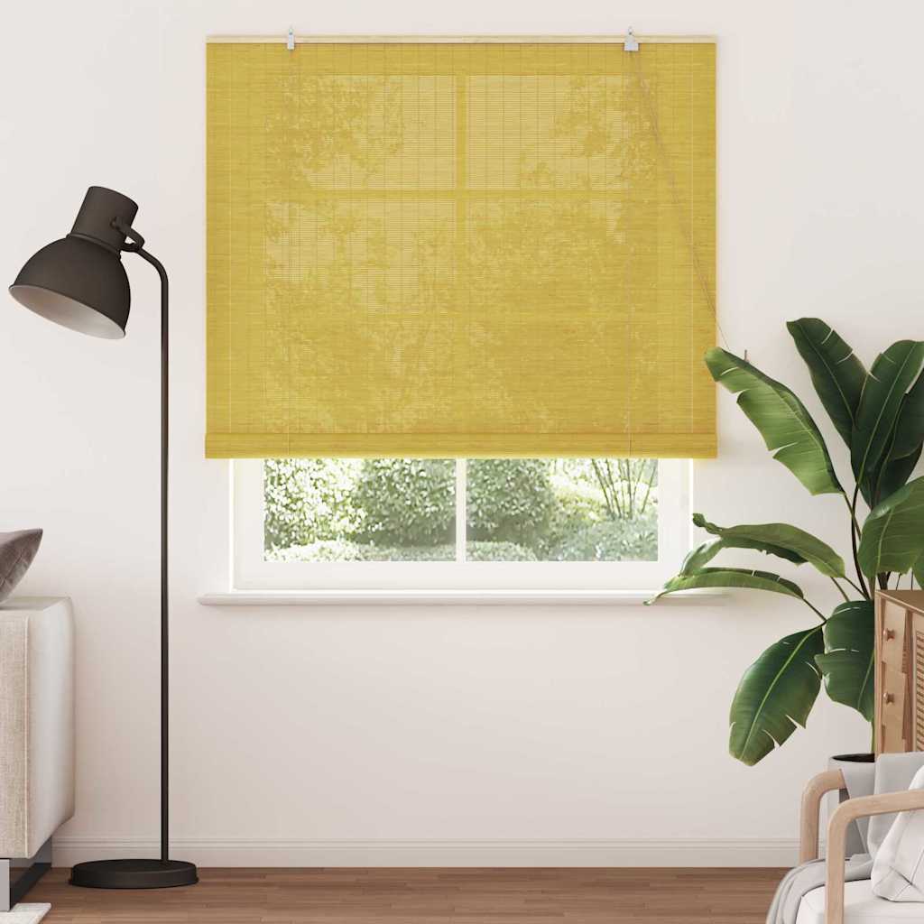 Rullegardin Gul 140 x 220 cm Bambus