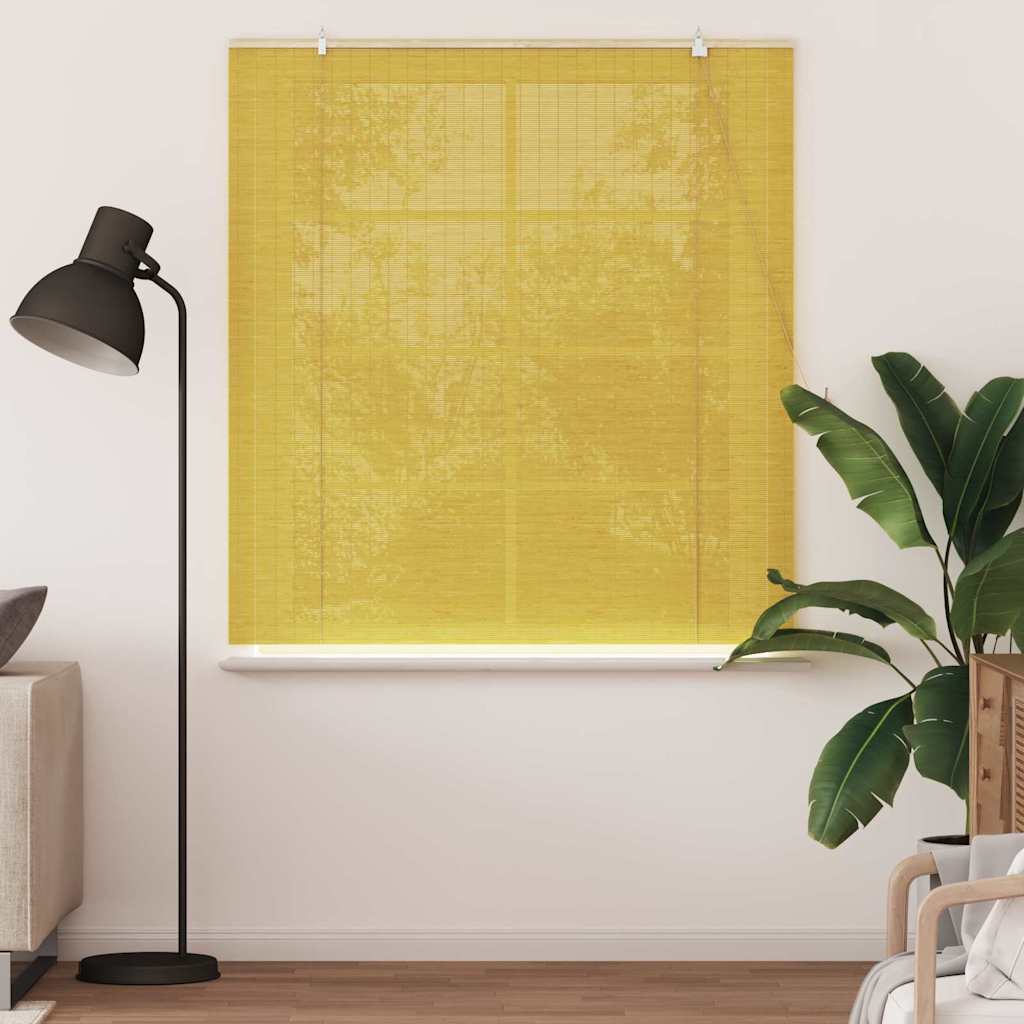 Rullegardin Gul 150 x 160 cm Bambus