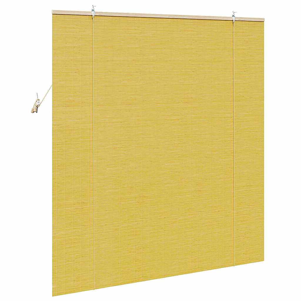 Rullegardin Gul 150 x 160 cm Bambus