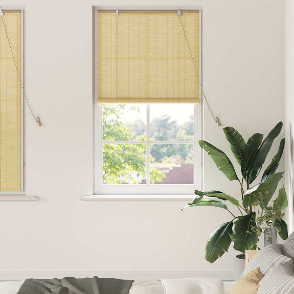 Rullegardin Natur 90 x 160 cm Bambus
