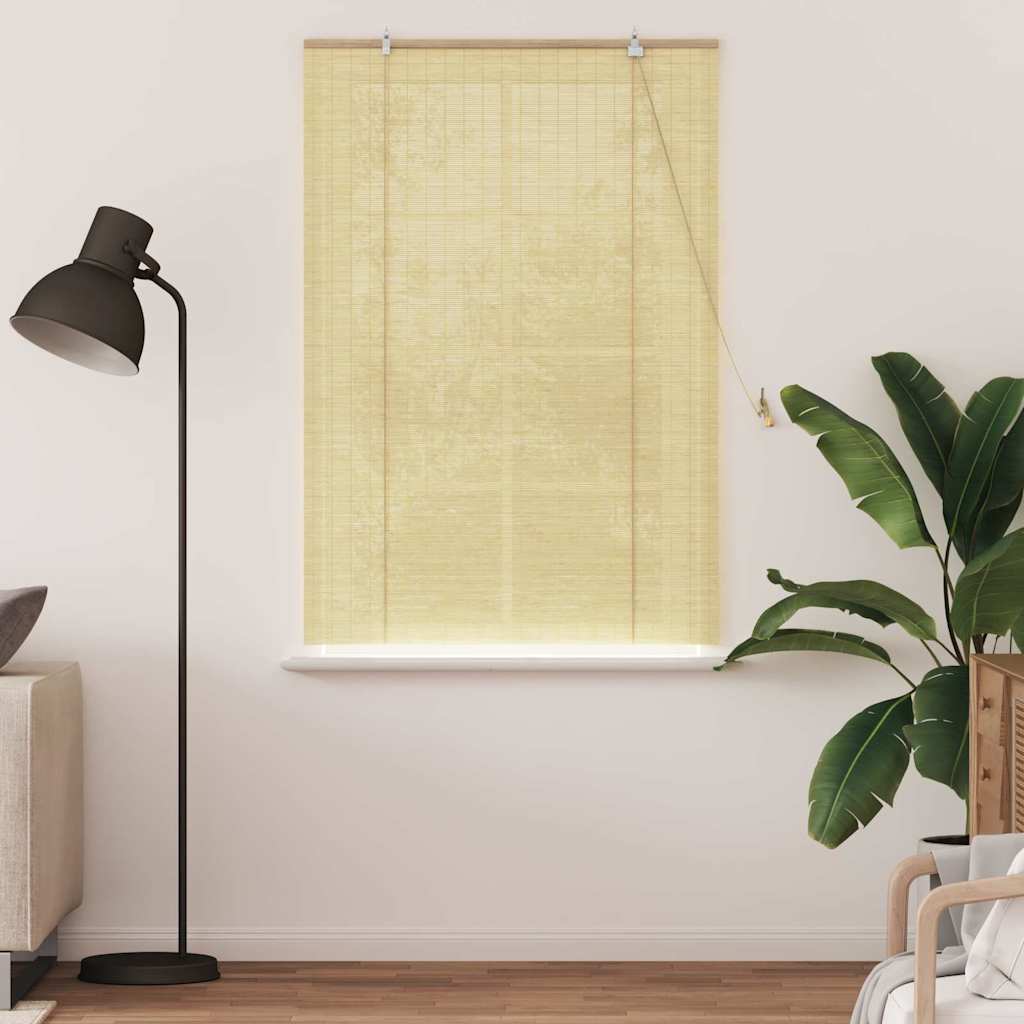Rullegardin Natur 120 x 160 cm Bambus