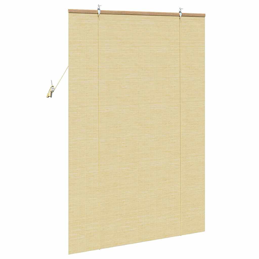 Rullegardin Natur 120 x 160 cm Bambus