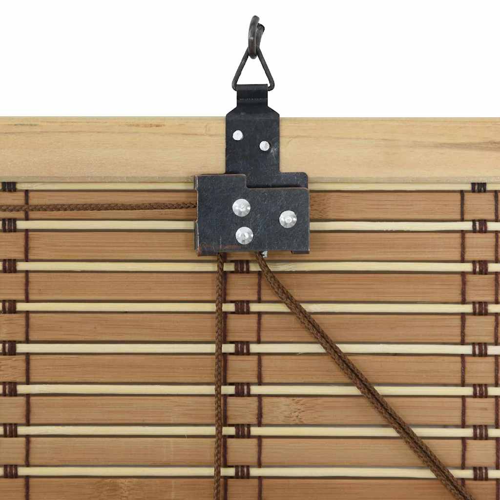 Rullegardin Naturlig og Brun 90 x 160 cm Bambus