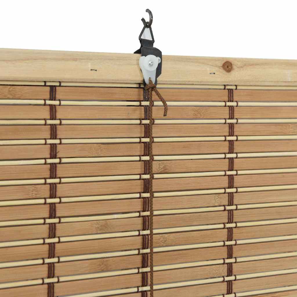 Rullegardin Naturlig og Brun 120 x 220 cm Bambus