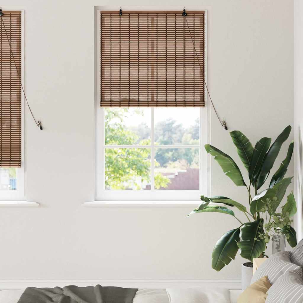 Rullegardin Brun 80 x 220 cm Bambus