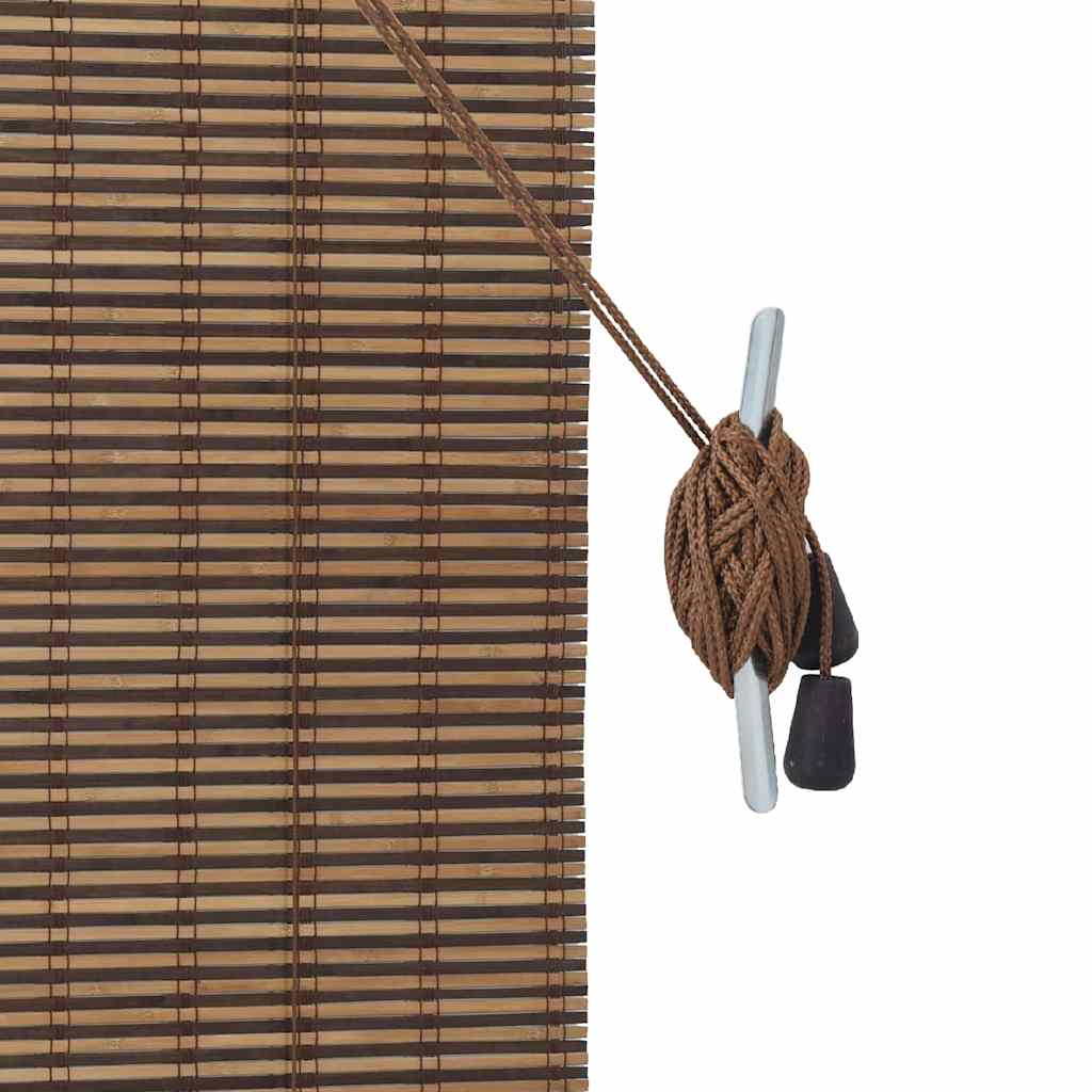 Rullegardin Brun 100 x 160 cm Bambus