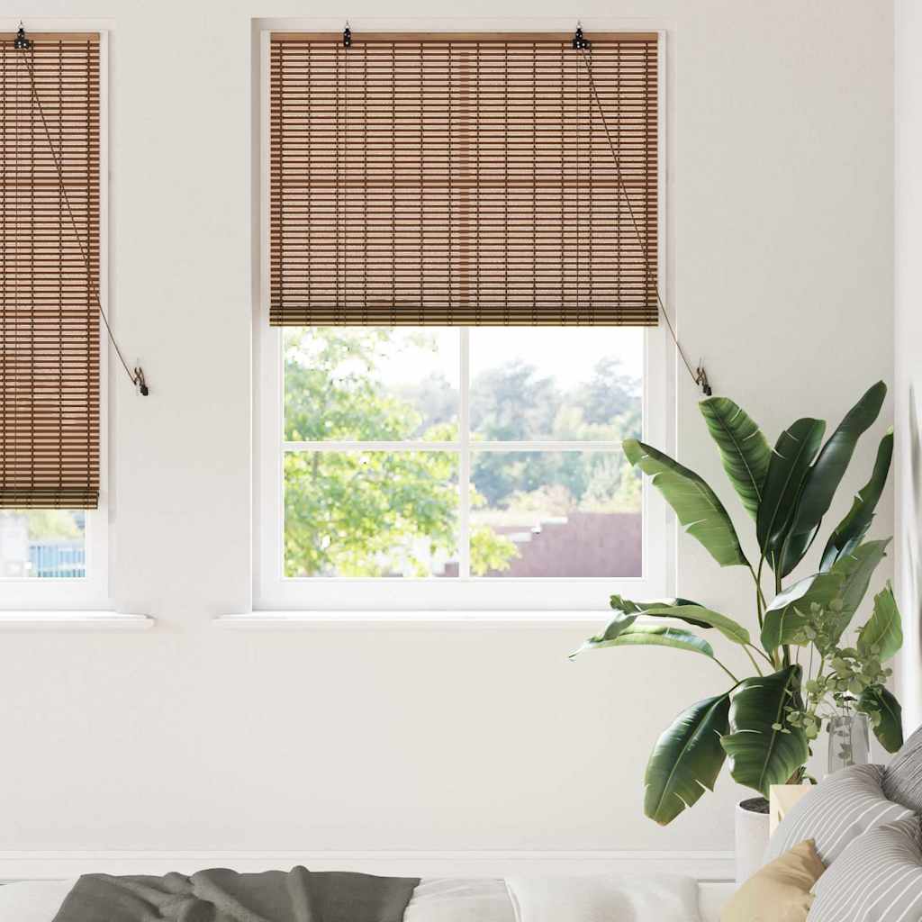 Rullegardin Brun 100 x 220 cm Bambus