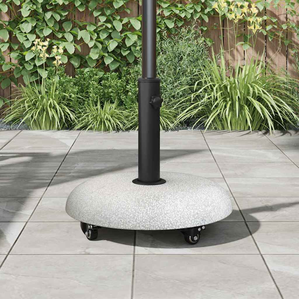 Parasolfod 21 kg Lysegrå Beton Rund