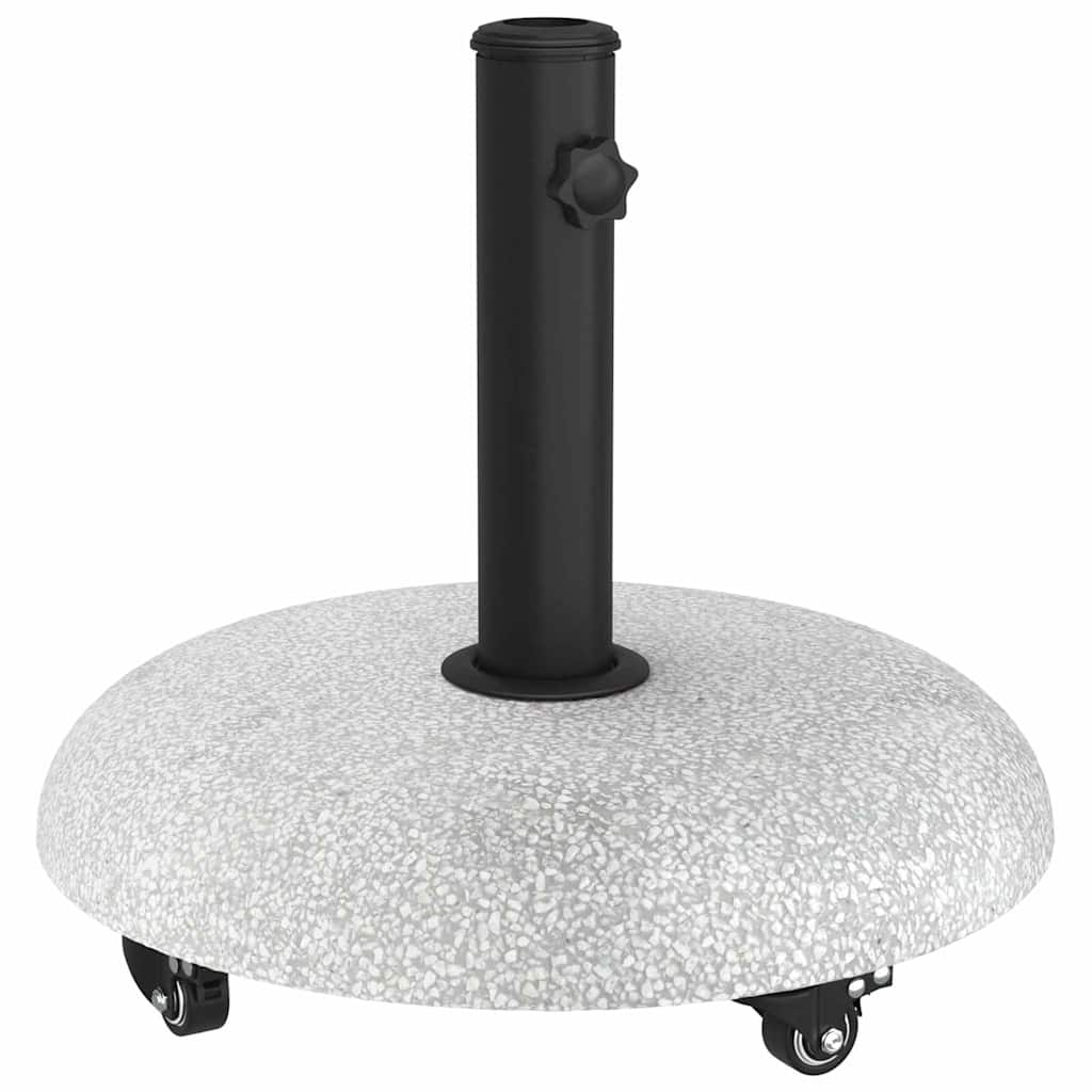 Parasolfod 21 kg Lysegrå Beton Rund