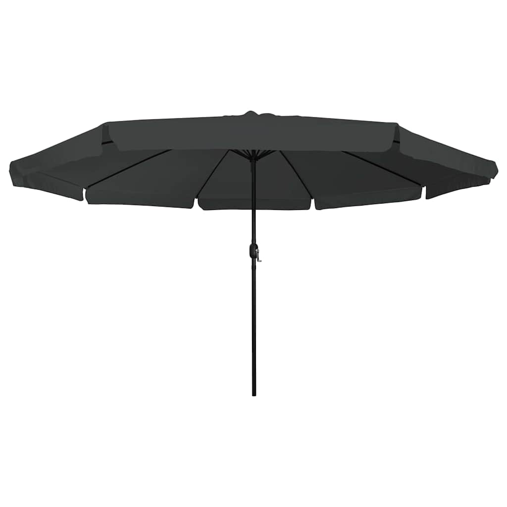 Havesol Antracit 394 x 394 x 248 cm Polyester og Stål