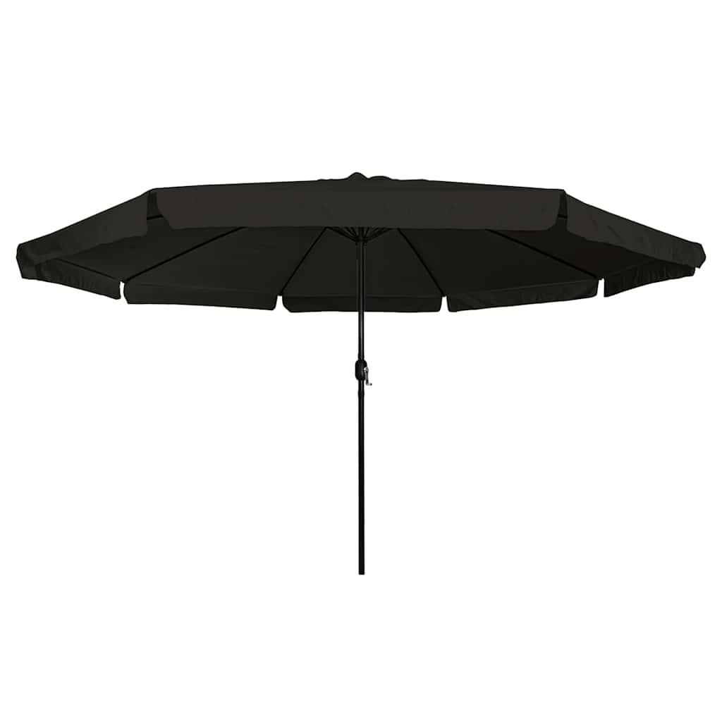 Havesol Sort 394 x 394 x 248 cm Polyester og Stål