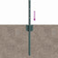 Einbetonierter Zaunpfosten 44 stk. Grøn 120 cm