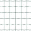 Eurohegn med stolpe 25 x 0,8 m PVC-belagt stål Grøn Mesh