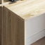 Bord med hylde Sonoma eg 138,5 x 55 x 143 cm Konstrueret træ