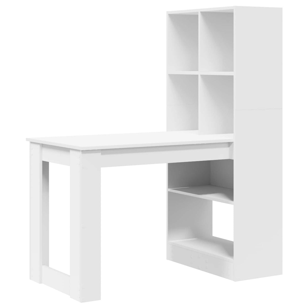 Bord Hvid Konstrueret træ 122 x 67 x 145 cm