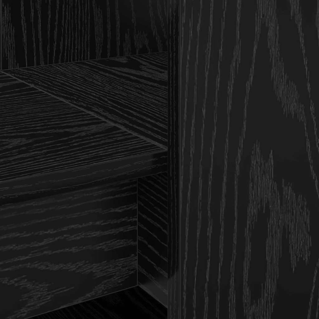 Bord Sort eg Konstrueret træ 122 x 67 x 145 cm