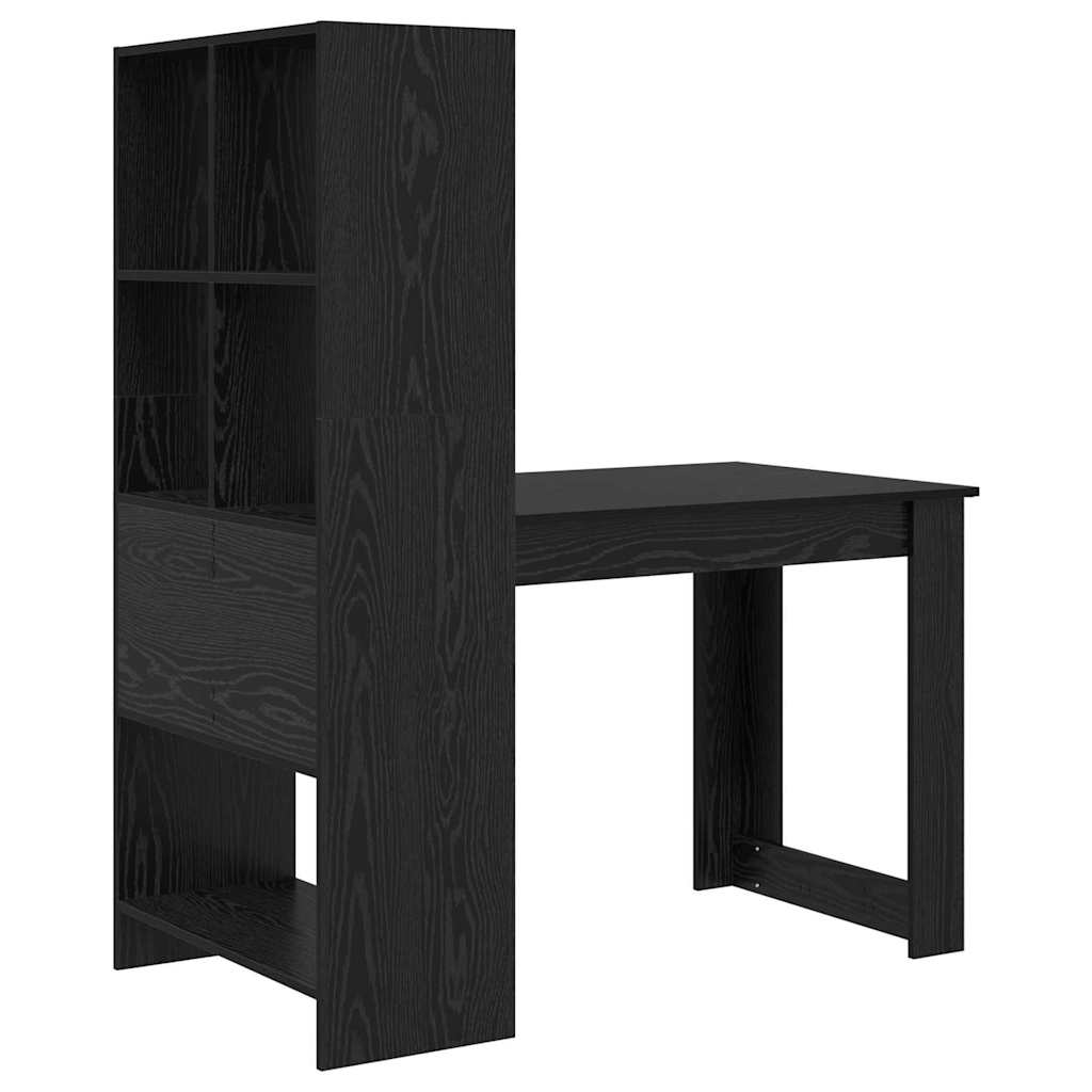 Bord Sort eg Konstrueret træ 122 x 67 x 145 cm