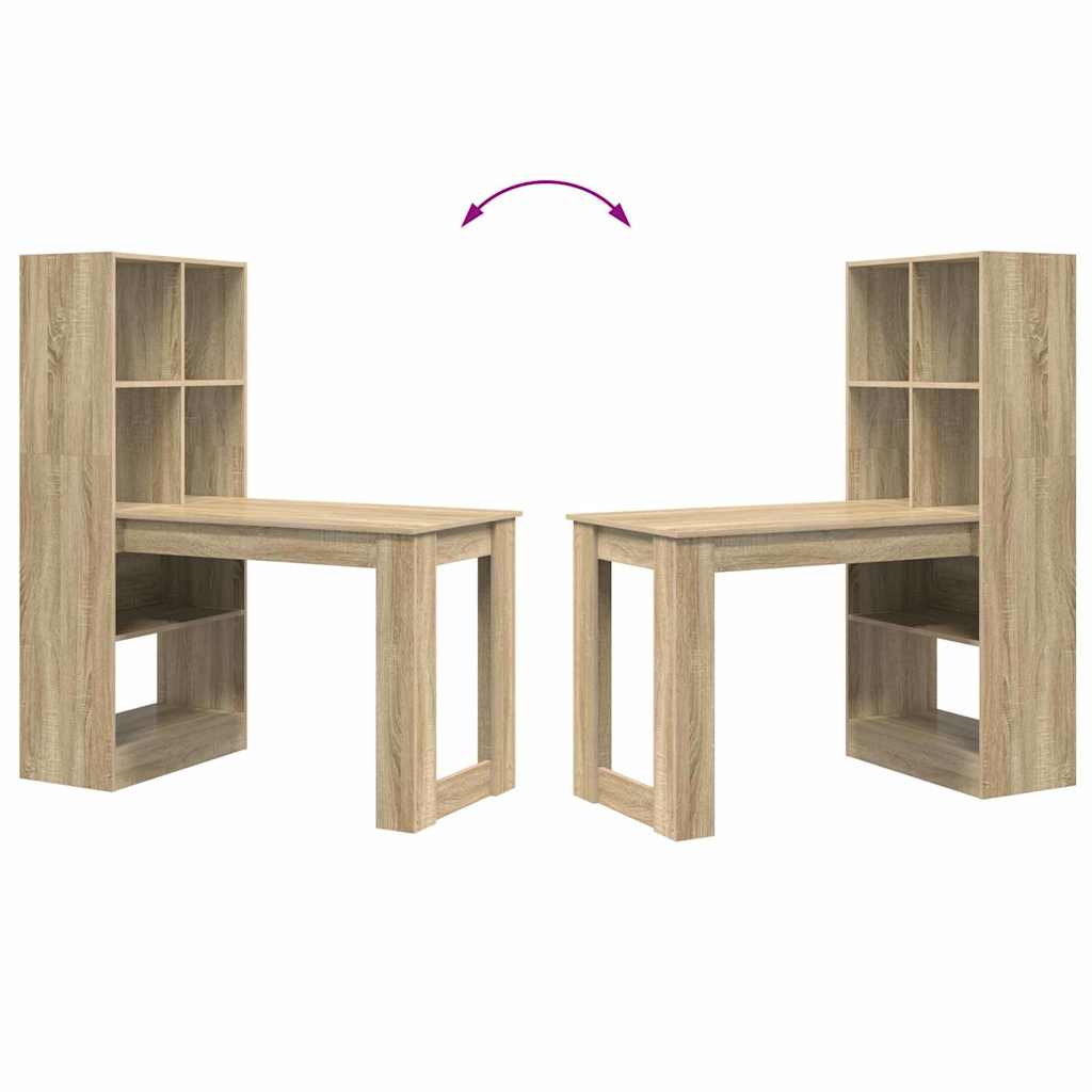 Bord Sonoma eg Konstrueret træ 122 x 67 x 145 cm