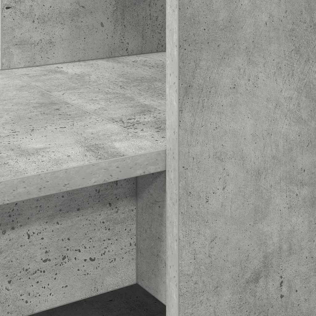 Bord Beton Grå Konstrueret træ 122 x 67 x 145 cm
