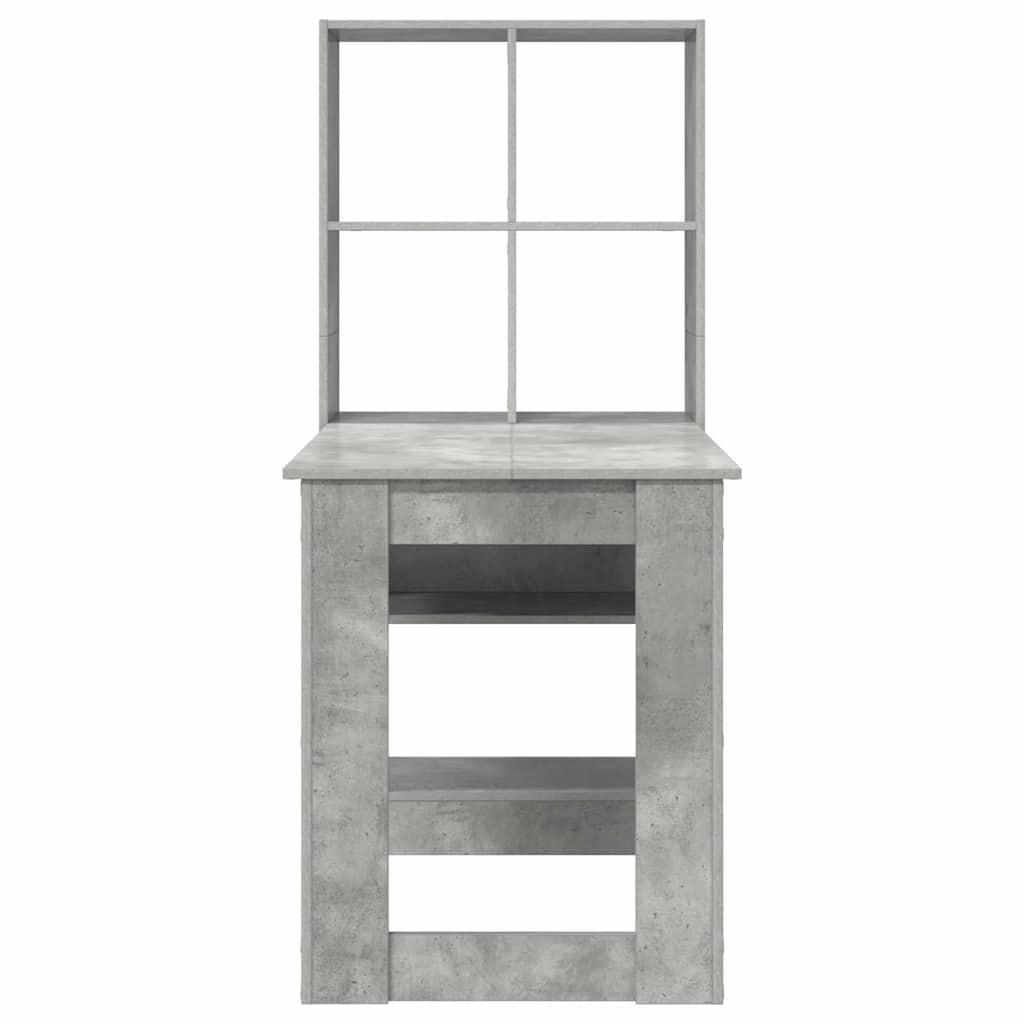 Bord Beton Grå Konstrueret træ 122 x 67 x 145 cm