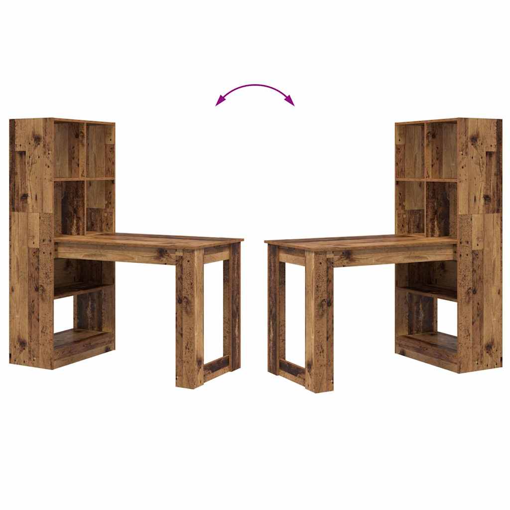 Bord Gammelt træ Konstrueret træ 122 x 67 x 145 cm