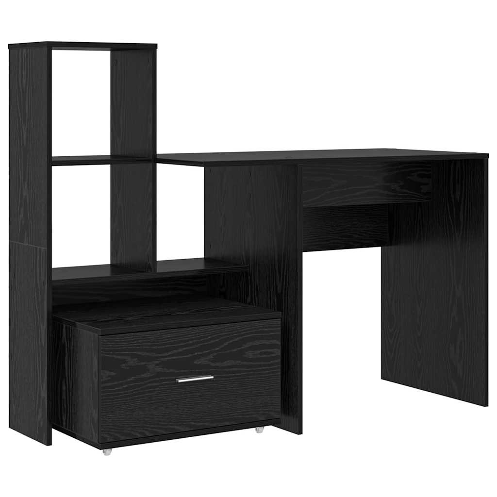 Bord Sort eg Konstrueret træ 131,5 x 50 x 106,5 cm