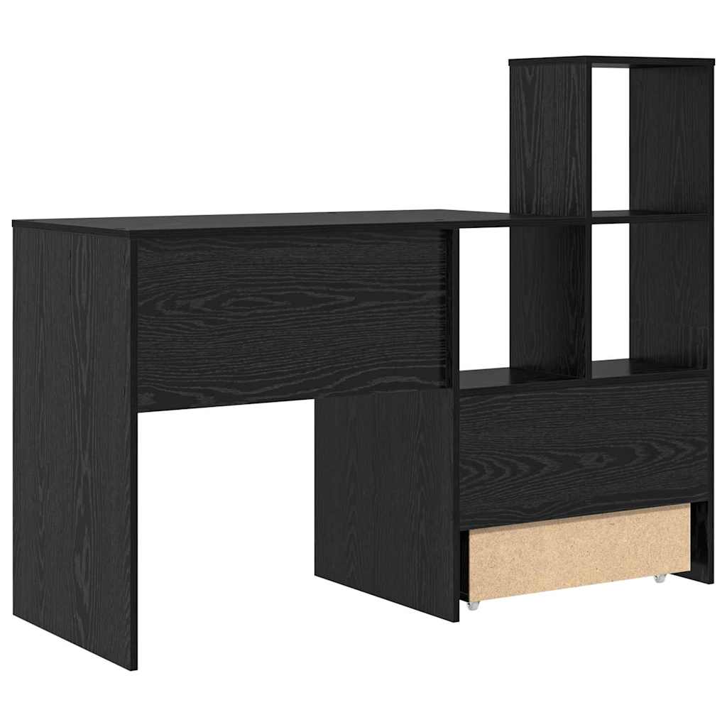 Bord Sort eg Konstrueret træ 131,5 x 50 x 106,5 cm