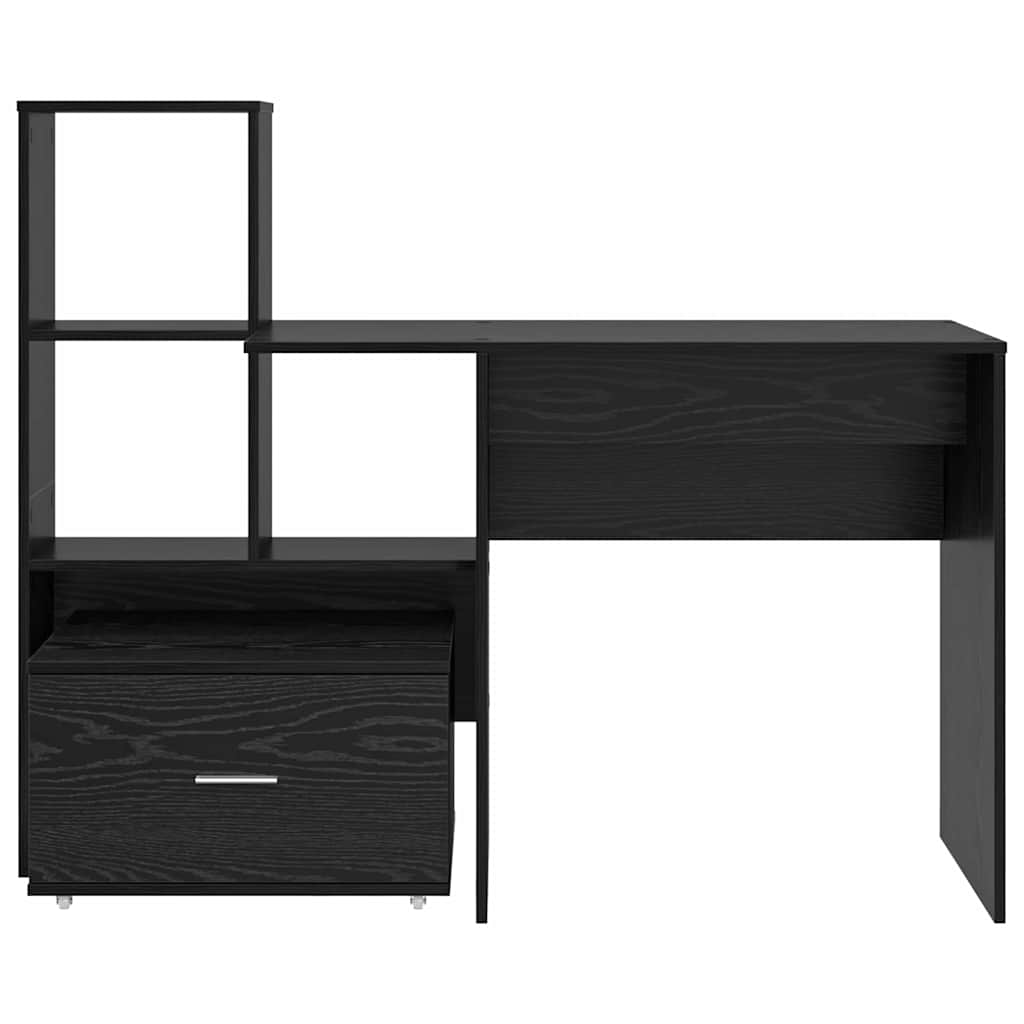 Bord Sort eg Konstrueret træ 131,5 x 50 x 106,5 cm