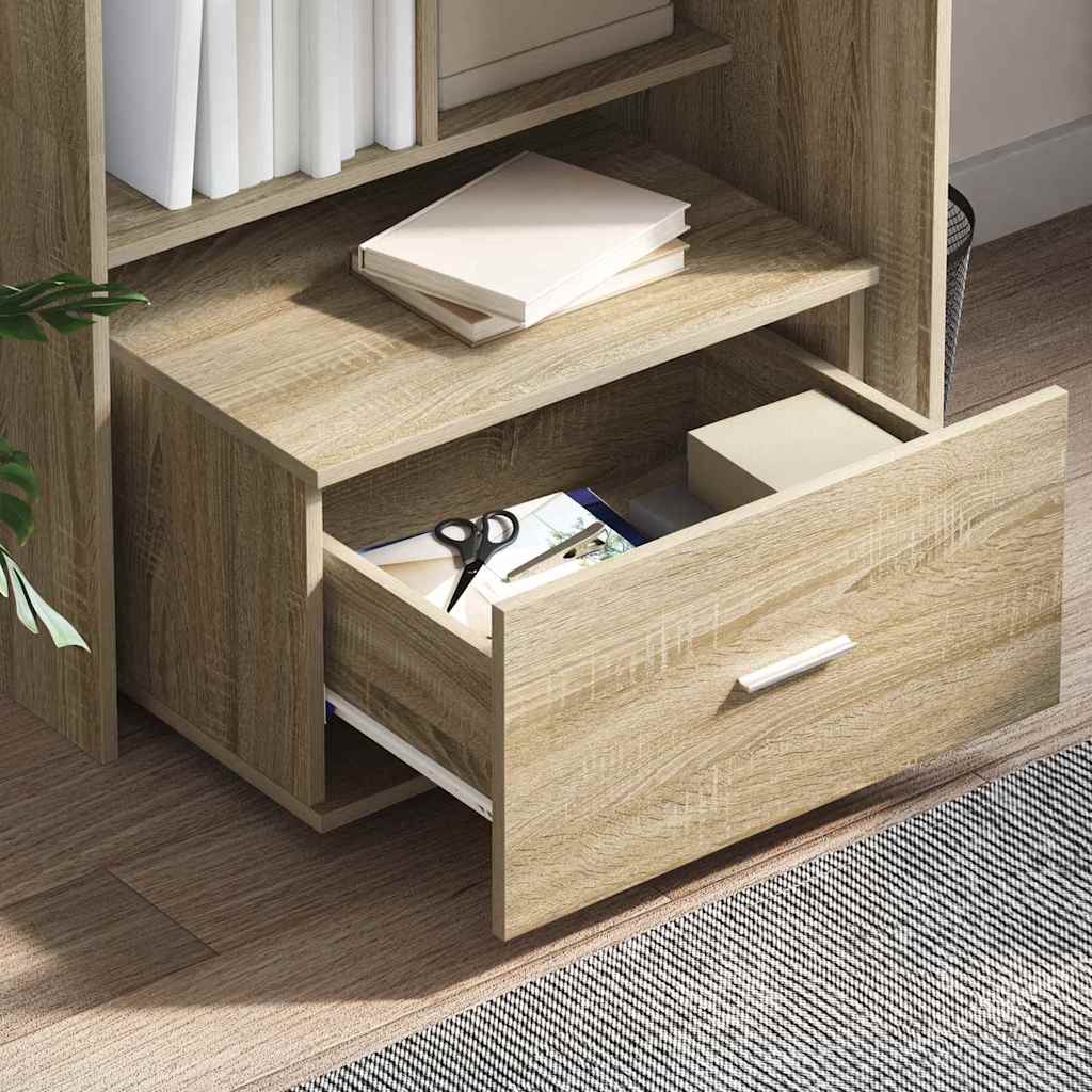 Bord Sonoma eg Konstrueret træ 131,5 x 50 x 106,5 cm
