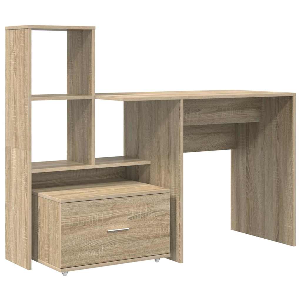 Bord Sonoma eg Konstrueret træ 131,5 x 50 x 106,5 cm