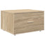 Bord Sonoma eg Konstrueret træ 131,5 x 50 x 106,5 cm