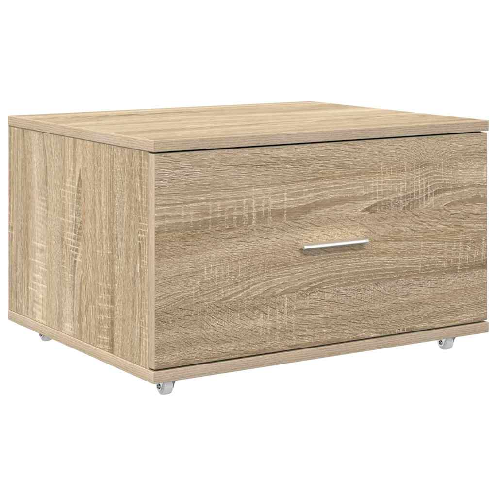 Bord Sonoma eg Konstrueret træ 131,5 x 50 x 106,5 cm