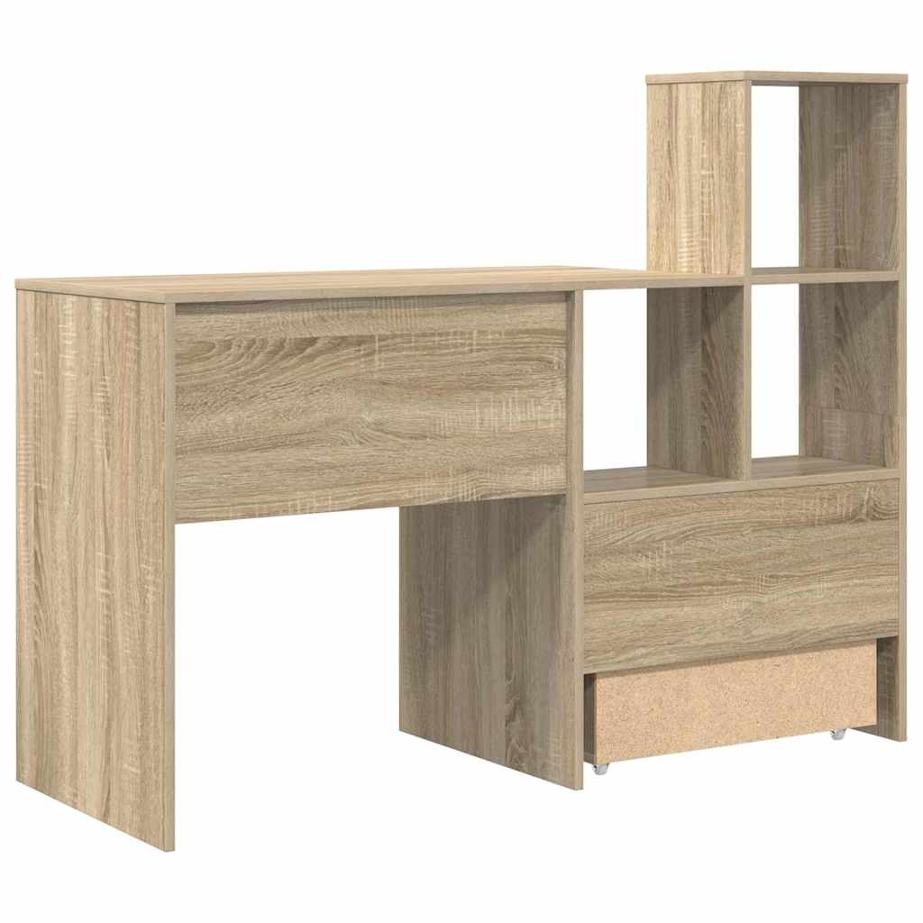 Bord Sonoma eg Konstrueret træ 131,5 x 50 x 106,5 cm