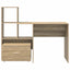 Bord Sonoma eg Konstrueret træ 131,5 x 50 x 106,5 cm
