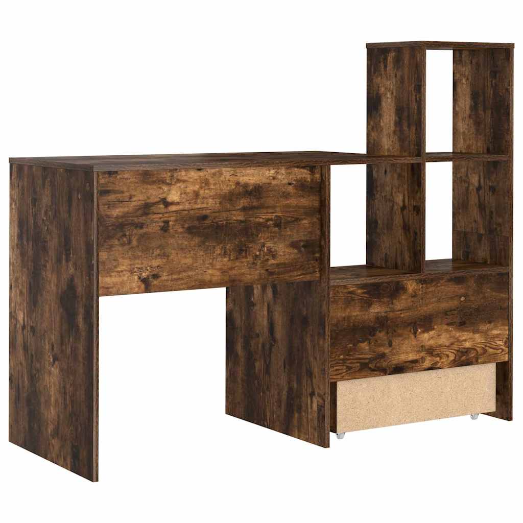 Bord Røget eg Konstrueret træ 131,5 x 50 x 106,5 cm