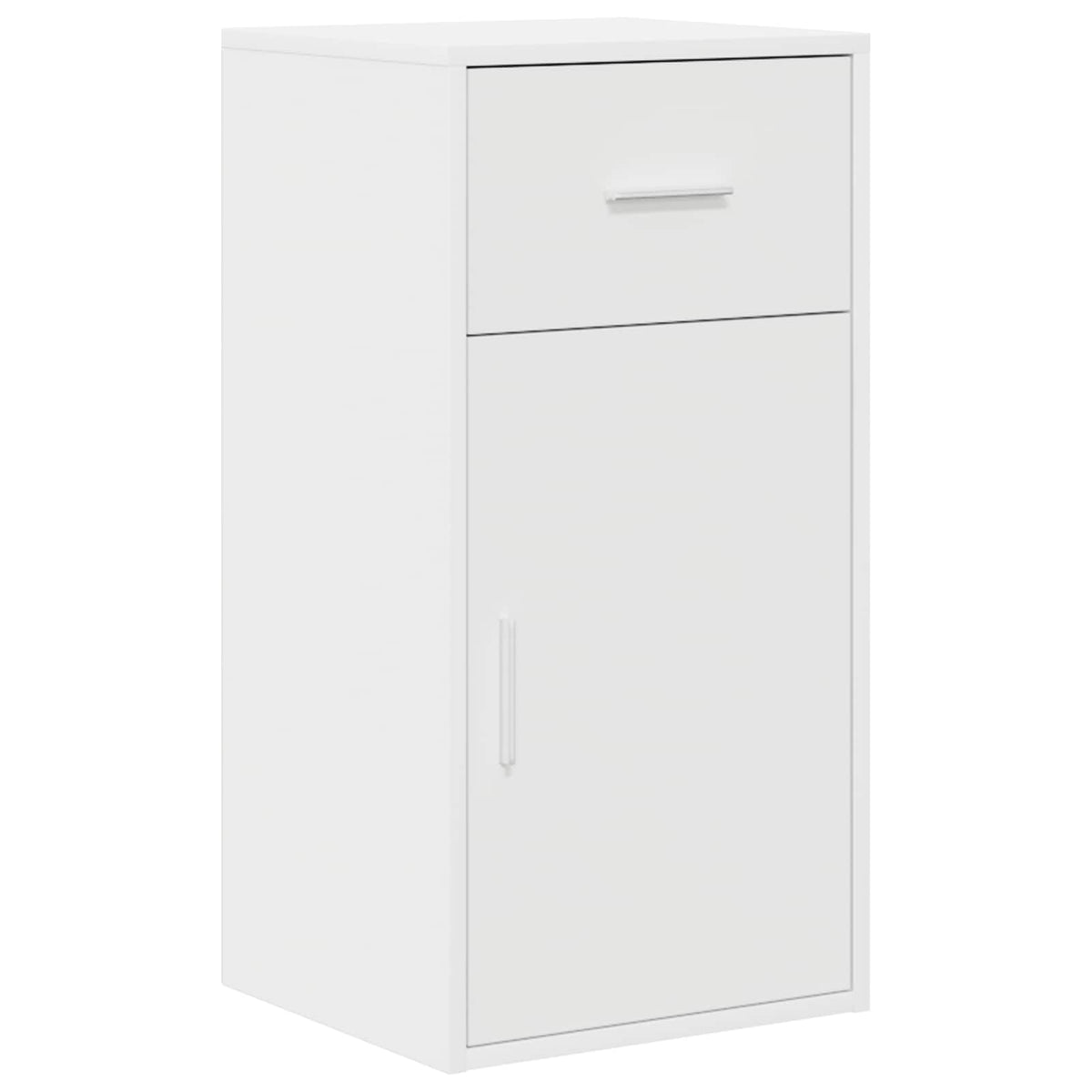 Hjørneskrivebord med skuffe med hylde Hvid 102 x 88 x 75 cm