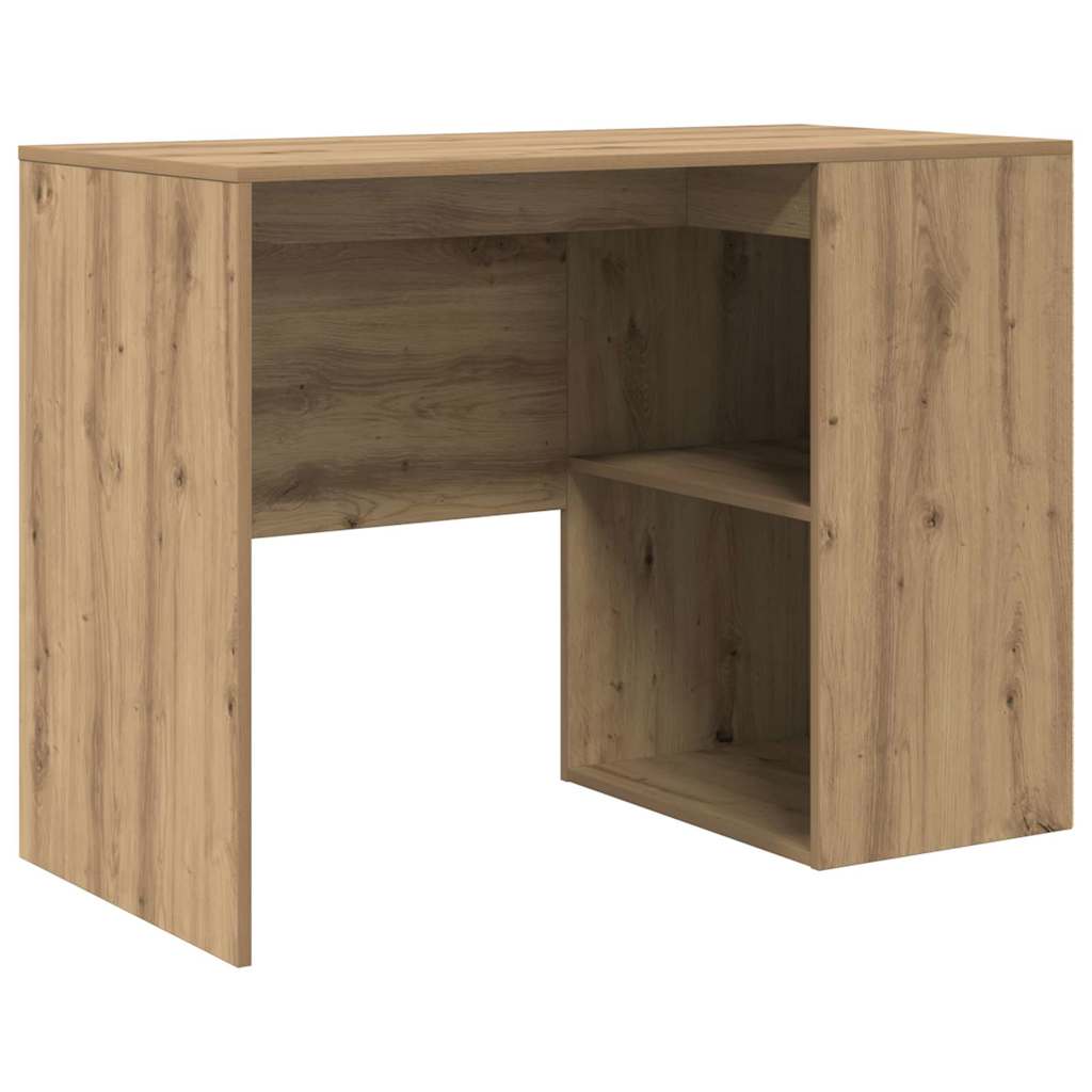 Hjørneskrivebord med skuffe Artisan Egetræ 102 x 88 x 75 cm