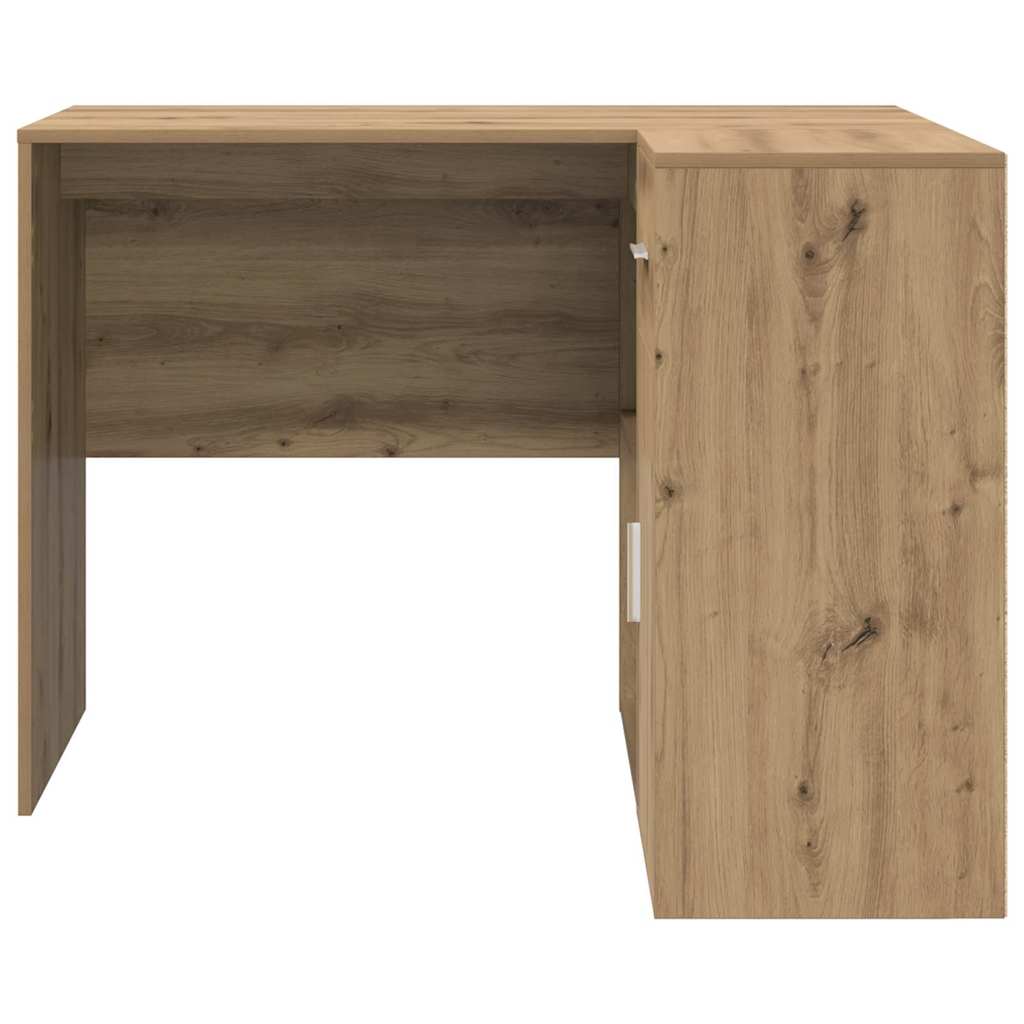 Hjørneskrivebord med skuffe Artisan Egetræ 102 x 88 x 75 cm
