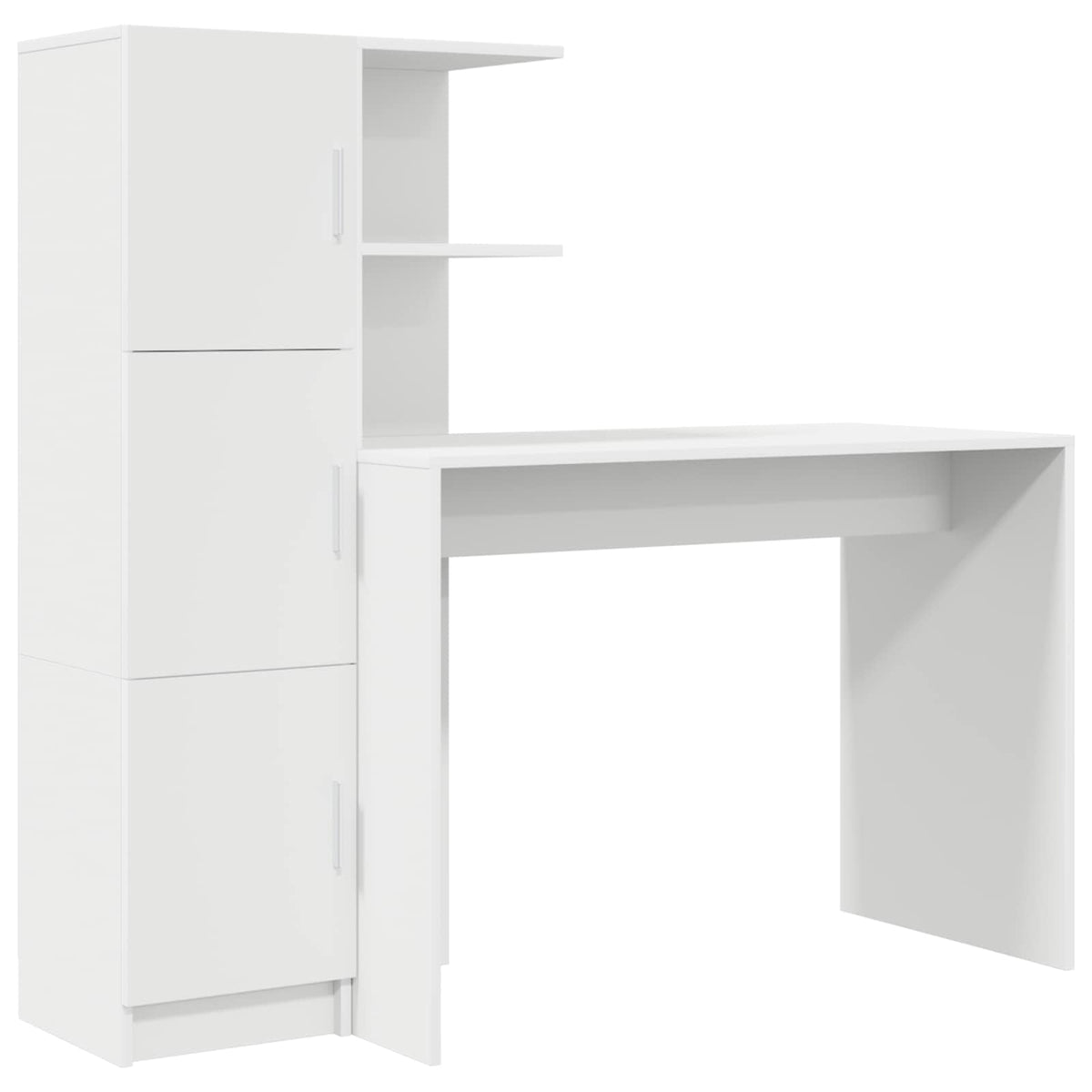 Bord Hvid 133,5 x 50 x 124 cm 2 stk.