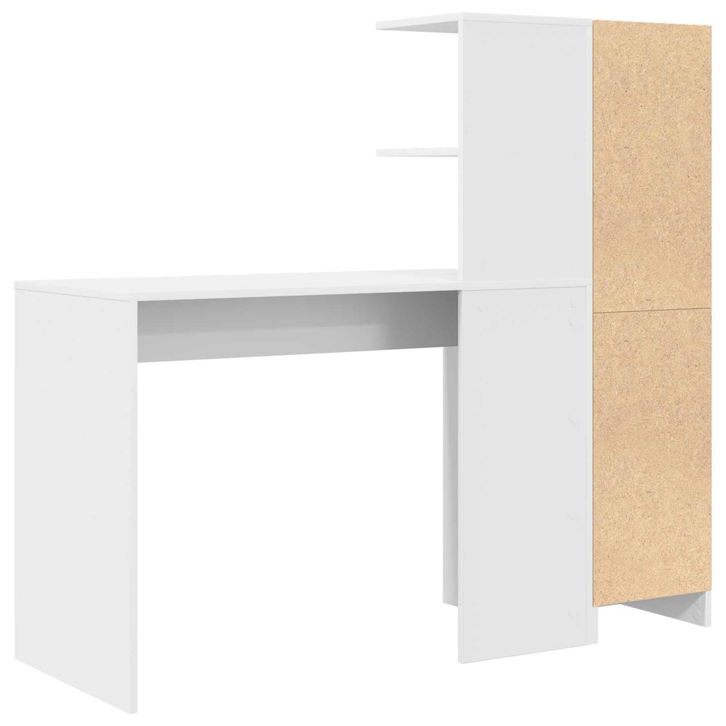 Bord Hvid 133,5 x 50 x 124 cm 2 stk.