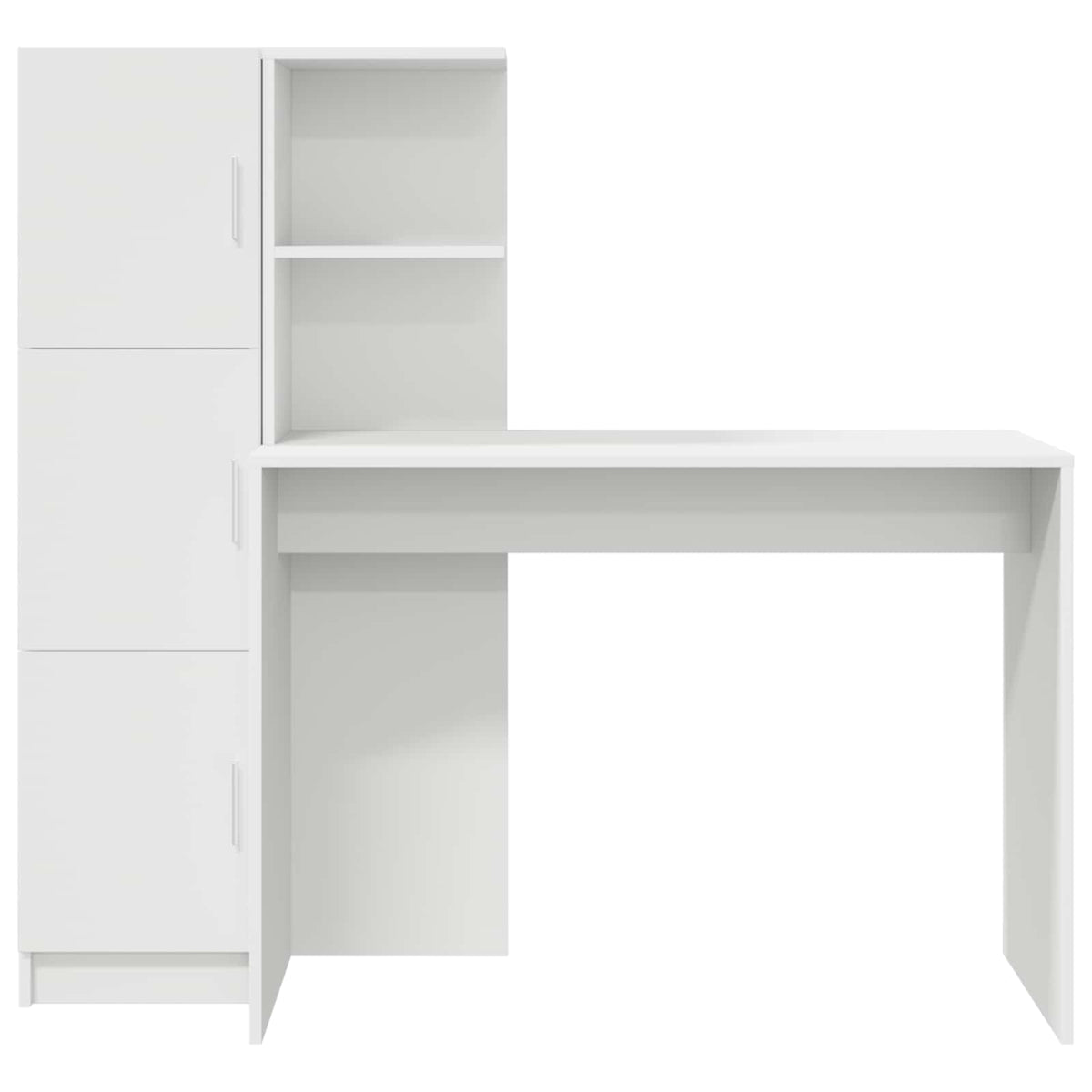 Bord Hvid 133,5 x 50 x 124 cm 2 stk.