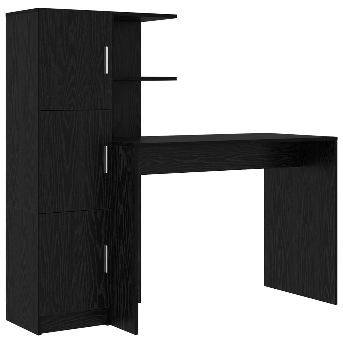 Bord Sort eg 133,5 x 50 x 124 cm 2 stk.