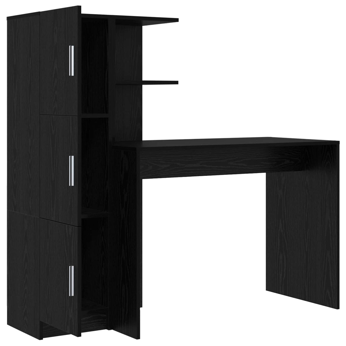 Bord Sort eg 133,5 x 50 x 124 cm 2 stk.