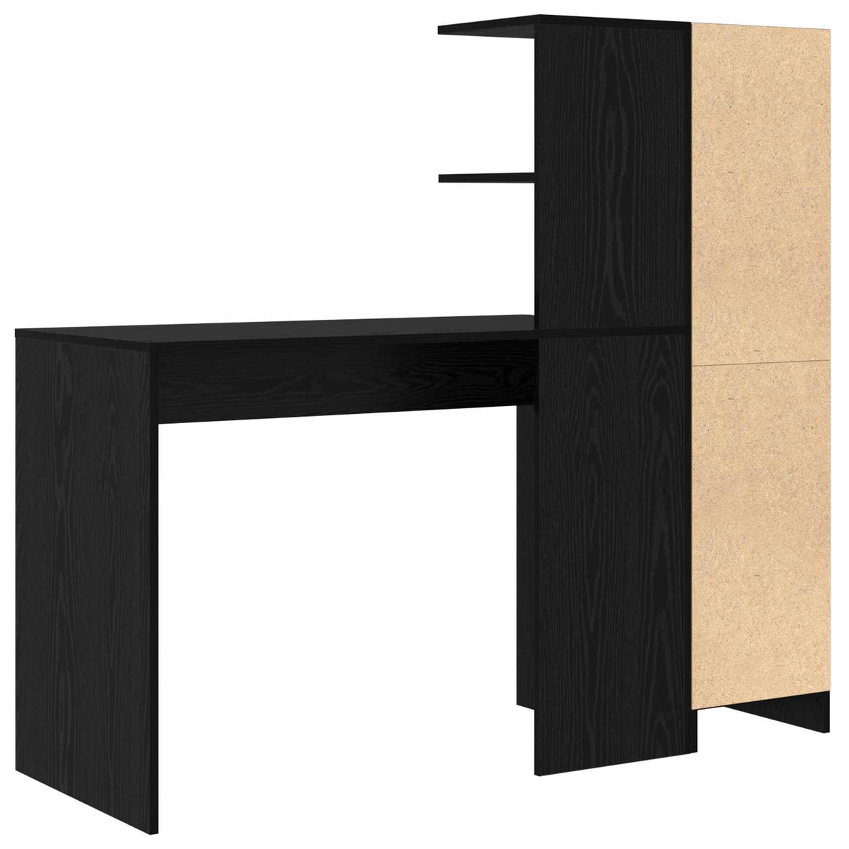 Bord Sort eg 133,5 x 50 x 124 cm 2 stk.