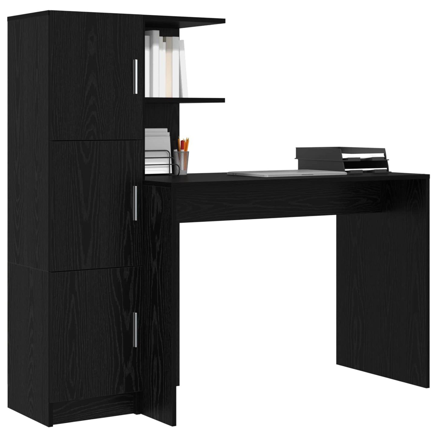 Bord Sort eg 133,5 x 50 x 124 cm 2 stk.